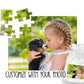 Custom Photo Puzzle, WITH YOUR OWN PHOTO - Squishy Cheeks