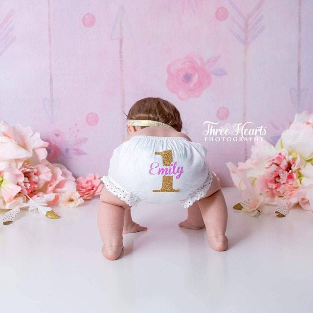 Customized Birthday Diaper Cover - Squishy Cheeks