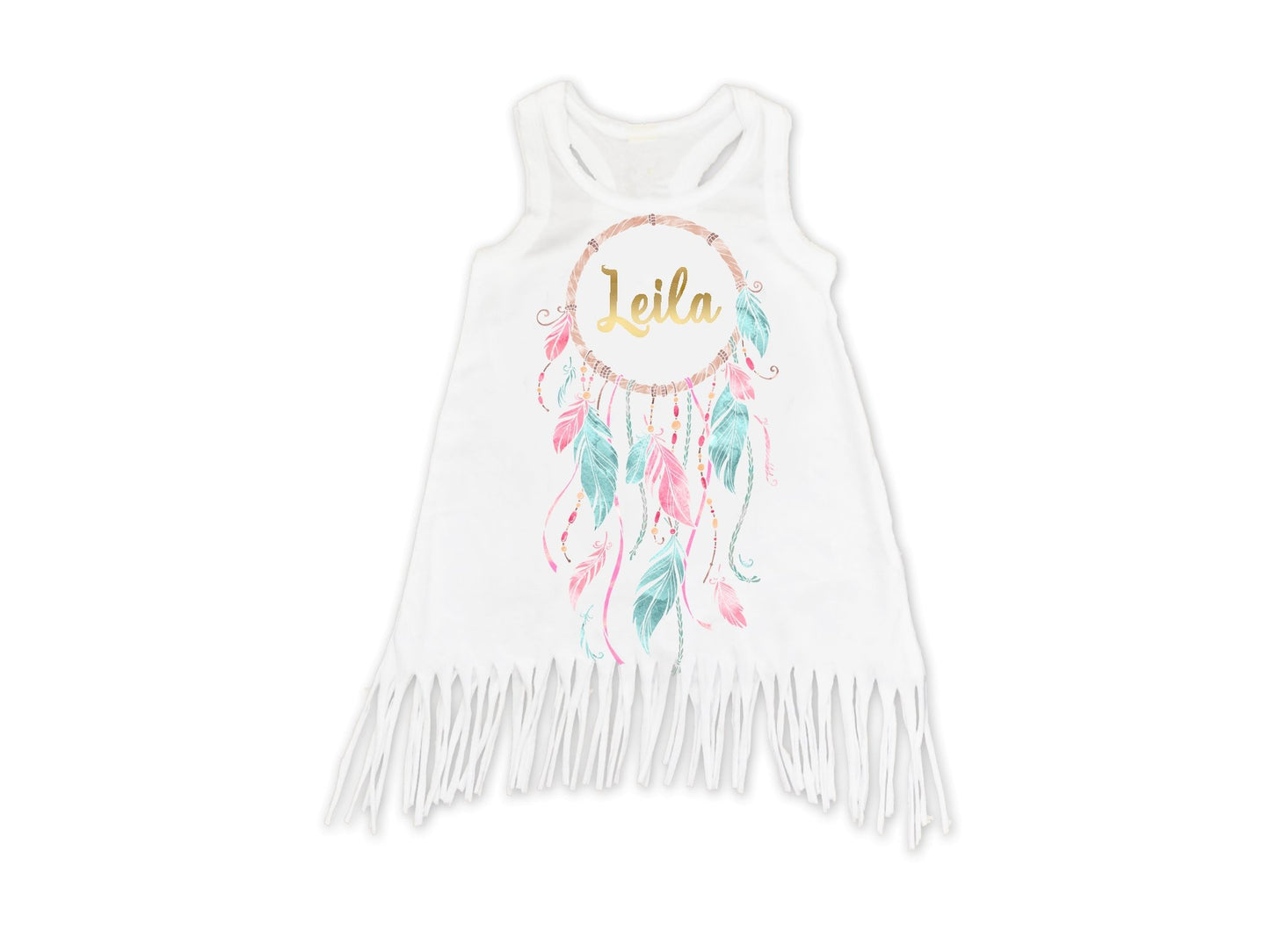 Dream Catcher Personalized Boho Dress - Squishy Cheeks