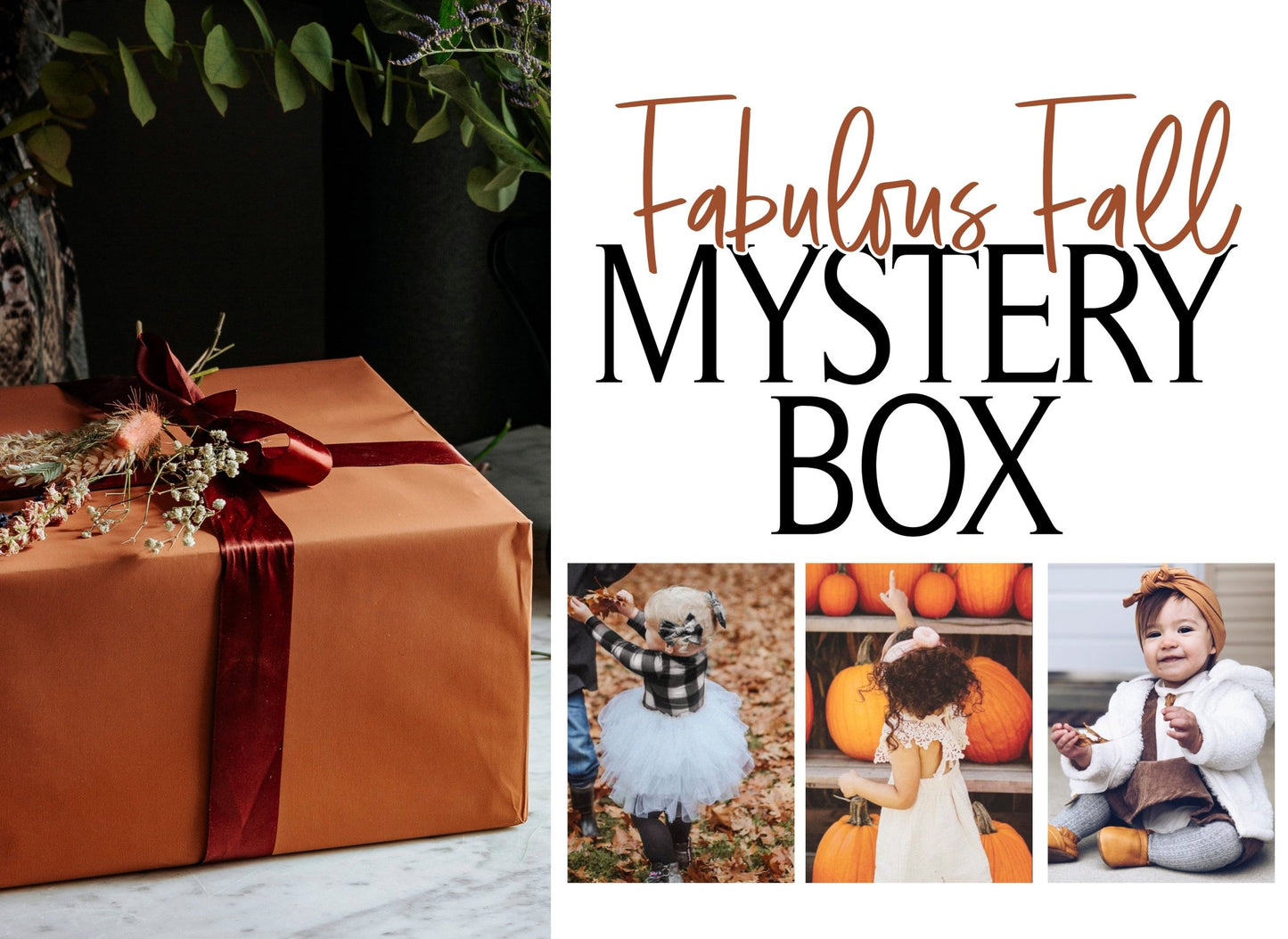 Fabulous Fall MYSTERY Girl's Clothing & Accessory Box - Squishy Cheeks