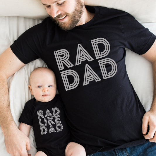 Father's Day Gift from Kids Gift for Husband Gift for Dad Personalized Gift For Husband Rad Dad Shirts - Squishy Cheeks