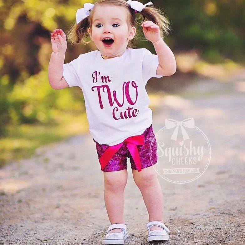 Glitter shorts hot sale for toddlers