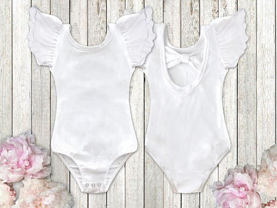 Girl's Our First Mother's Day Mommy And Me Matching Leotard - Squishy Cheeks