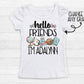 Girl's Personalized Hello Friends Back To School Top - Squishy Cheeks