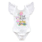 Girl's Personalized Some Bunny Is One Birthday Leotard - Squishy Cheeks