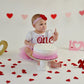 Girl's Personalized Valentine Birthday Outfit - Squishy Cheeks