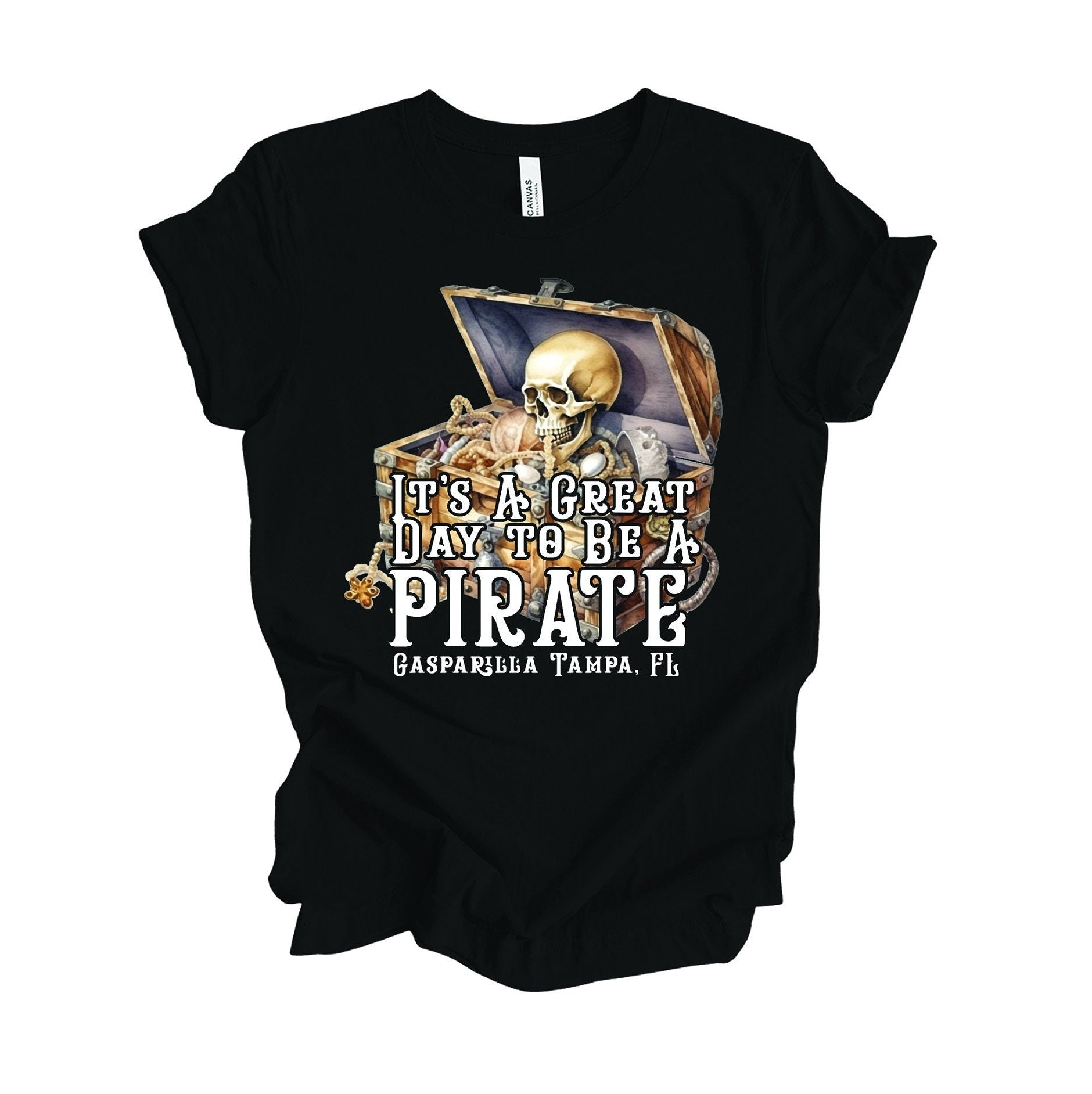 Great Day To Be A Pirate Gasparilla Shirt Gasparilla Parade Tampa Bay Boozy Pirate Festival 2024 Men's Unisex Shirt - Squishy Cheeks