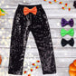 Halloween Black Sequin Pants - Squishy Cheeks