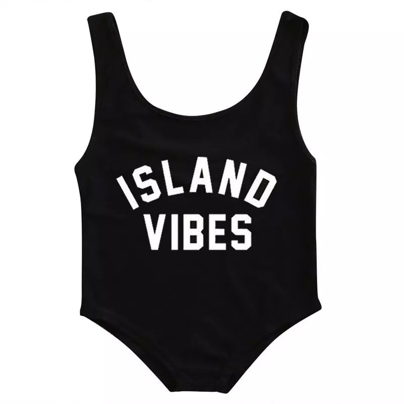 Island Vibes One Piece Swimsuit - Squishy Cheeks