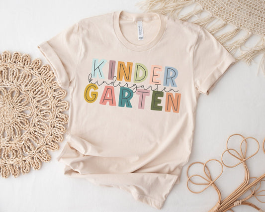 Kindergarten Teacher Shirt - Squishy Cheeks