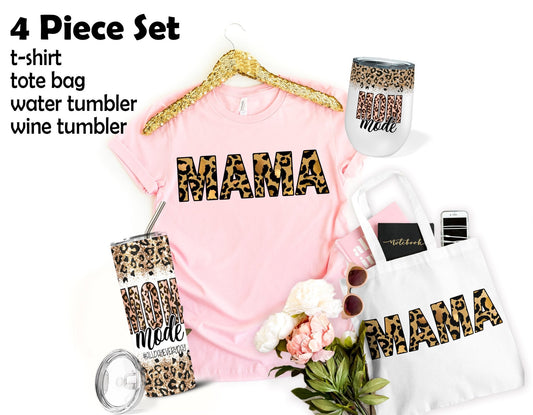 Leopard Print Mom Mode Mother's Day Gift Set - Squishy Cheeks