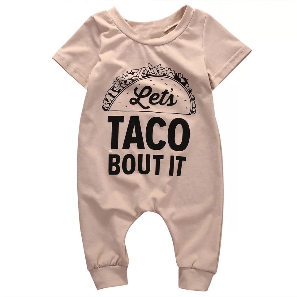 Let's Taco Bout It Romper - Squishy Cheeks