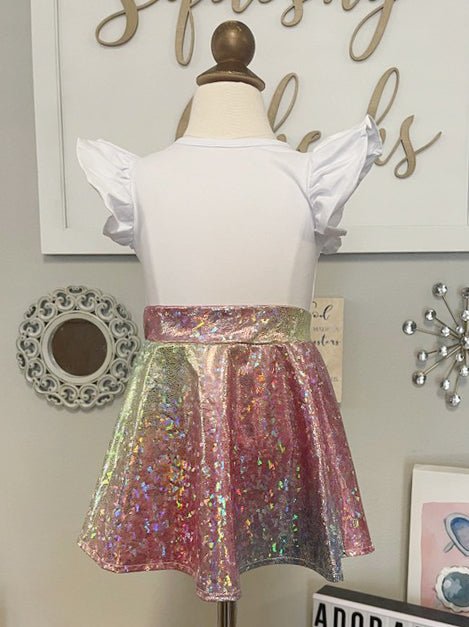 LIMITED TIME DROP: Magical Holo Twirl Skirt - Squishy Cheeks
