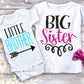 Little Brother Big Sister Shirt Pack - Squishy Cheeks