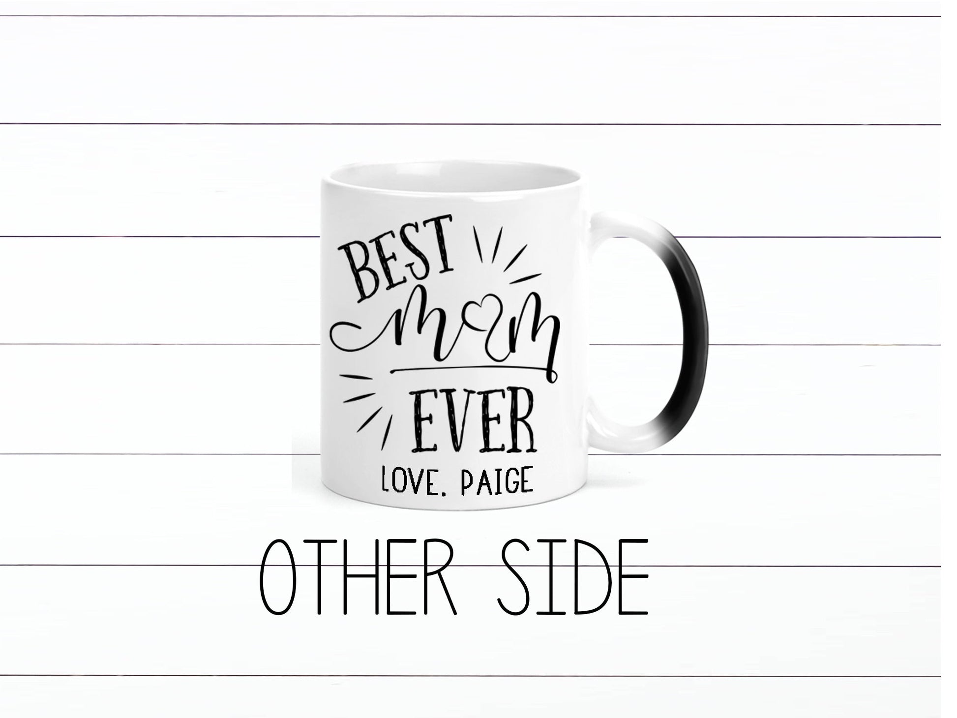 Magic Color Changing Personalized Mother's Day Photo Mug - Squishy Cheeks
