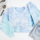 Mama of Girls Tie Dye Sweatshirt Mothers Day Gift - Squishy Cheeks