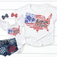 Mommy and Me 4th of July America the Beautiful Matching Shirts - Squishy Cheeks