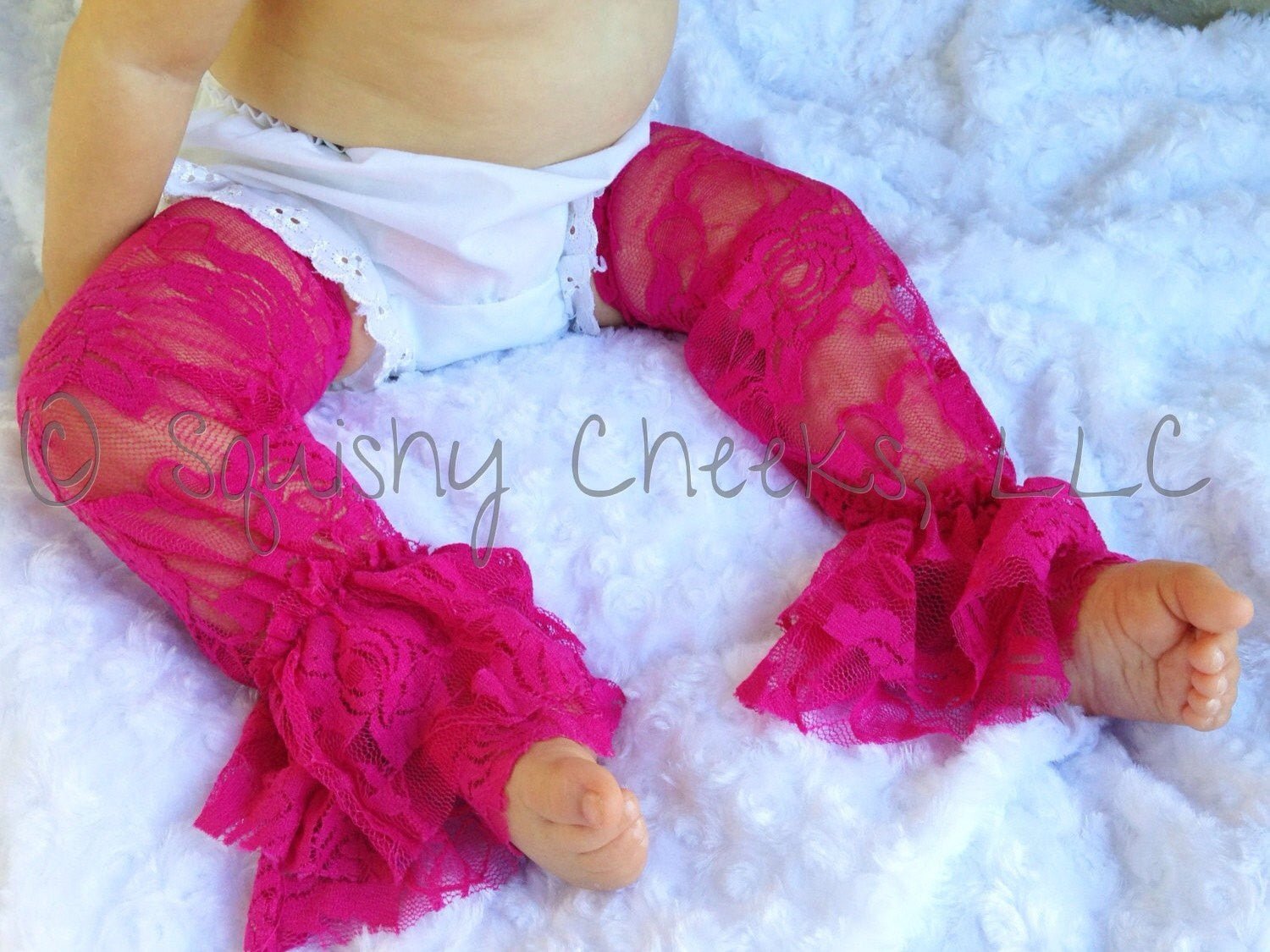 MYSTERY Color Lace Leg Warmers - Squishy Cheeks