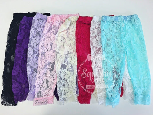 MYSTERY Color Lace Pants - Squishy Cheeks