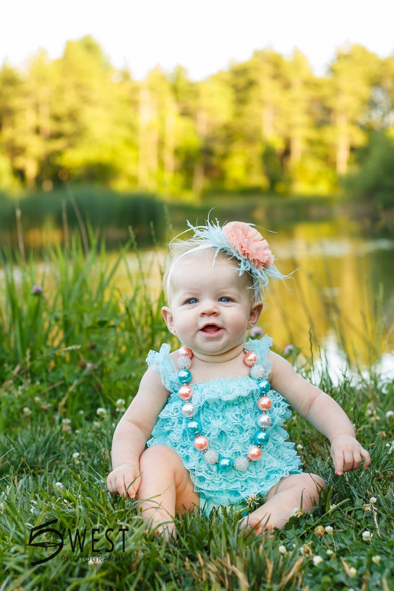 MYSTERY Color Lace Romper - Squishy Cheeks