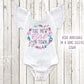 New Girl In Town Newborn Baby Girl Top - Squishy Cheeks