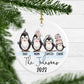 Penguin Yearly Family Christmas Ornament - Squishy Cheeks