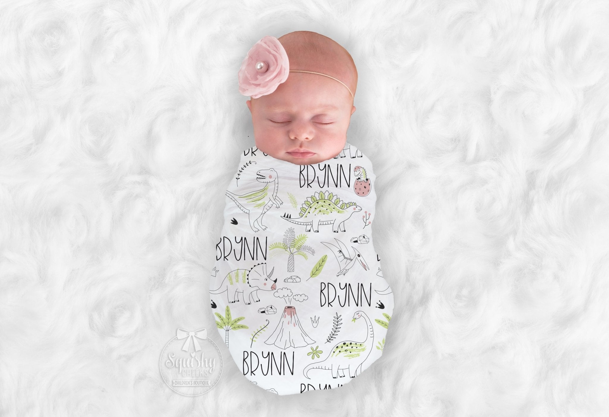 Dinosaur 2024 baby swaddle