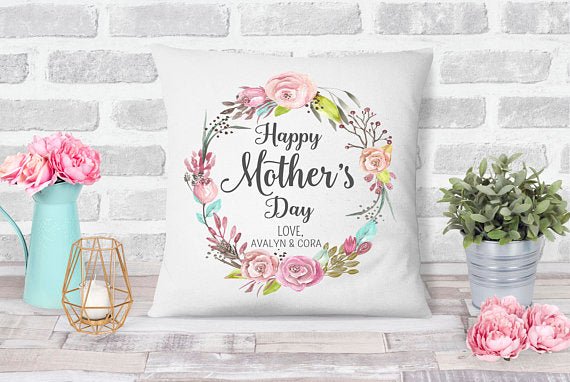 Personalized Happy Mother's Day Keepsake Pillow Case - Squishy Cheeks