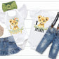 Personalized Lion Birthday Outfit - Squishy Cheeks