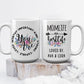 Personalized Mom Life, Best Life Mother's Day Mom Mug - Squishy Cheeks