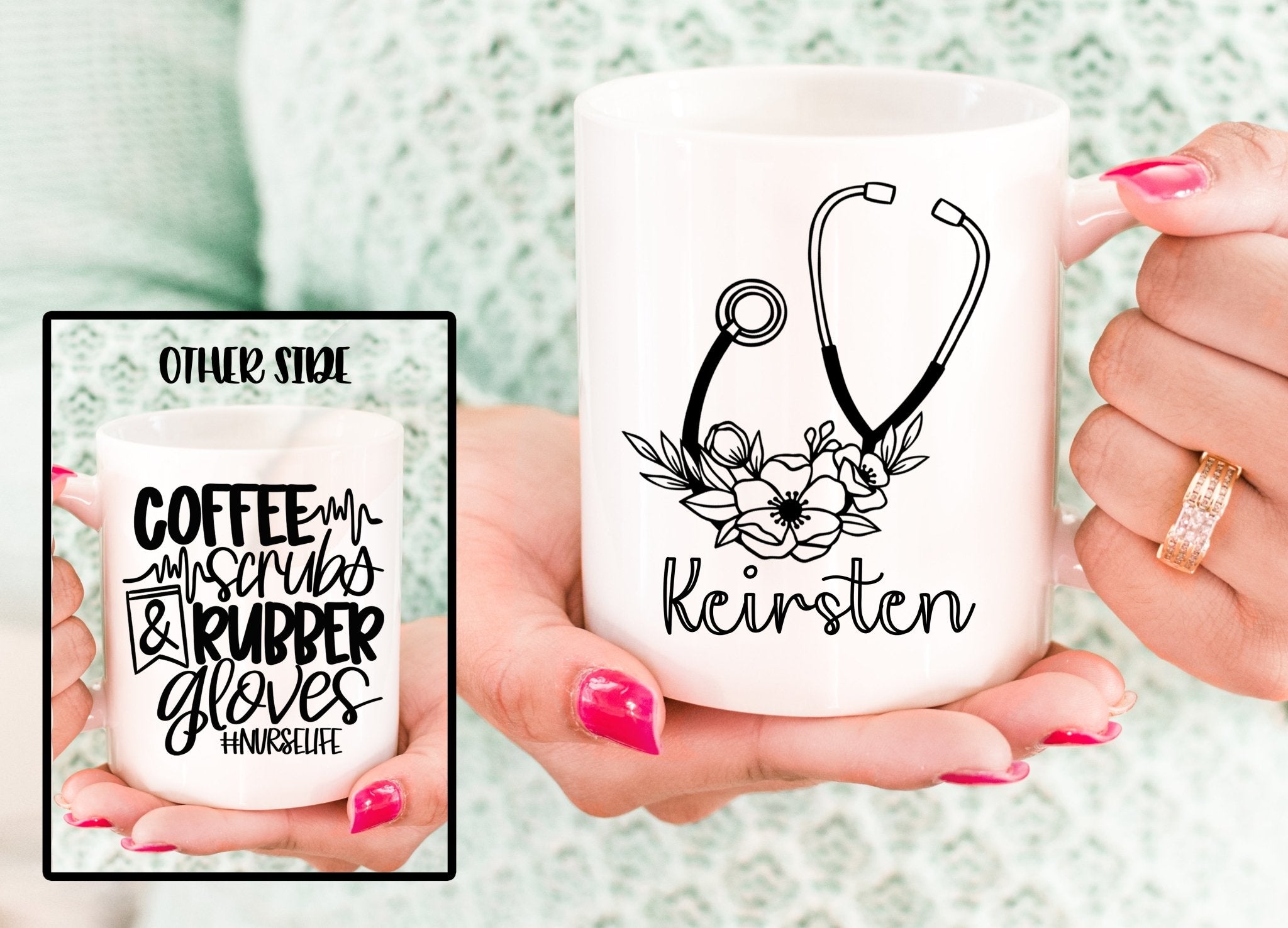 Personalized Definition of a Teacher Coffee Mug – Squishy Cheeks