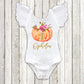 Personalized Pumpkin Birthday Outfit - Squishy Cheeks
