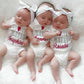 Personalized Twin Womb Mates Set - Squishy Cheeks