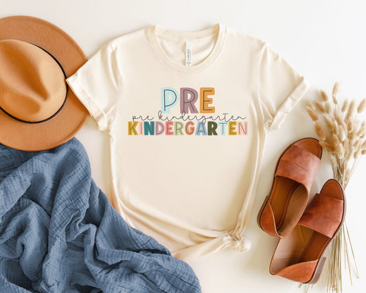 Pre Kindergarten Teacher Shirt - Squishy Cheeks