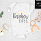 Rainbow Babe Newborn Baby Onesie® - Squishy Cheeks