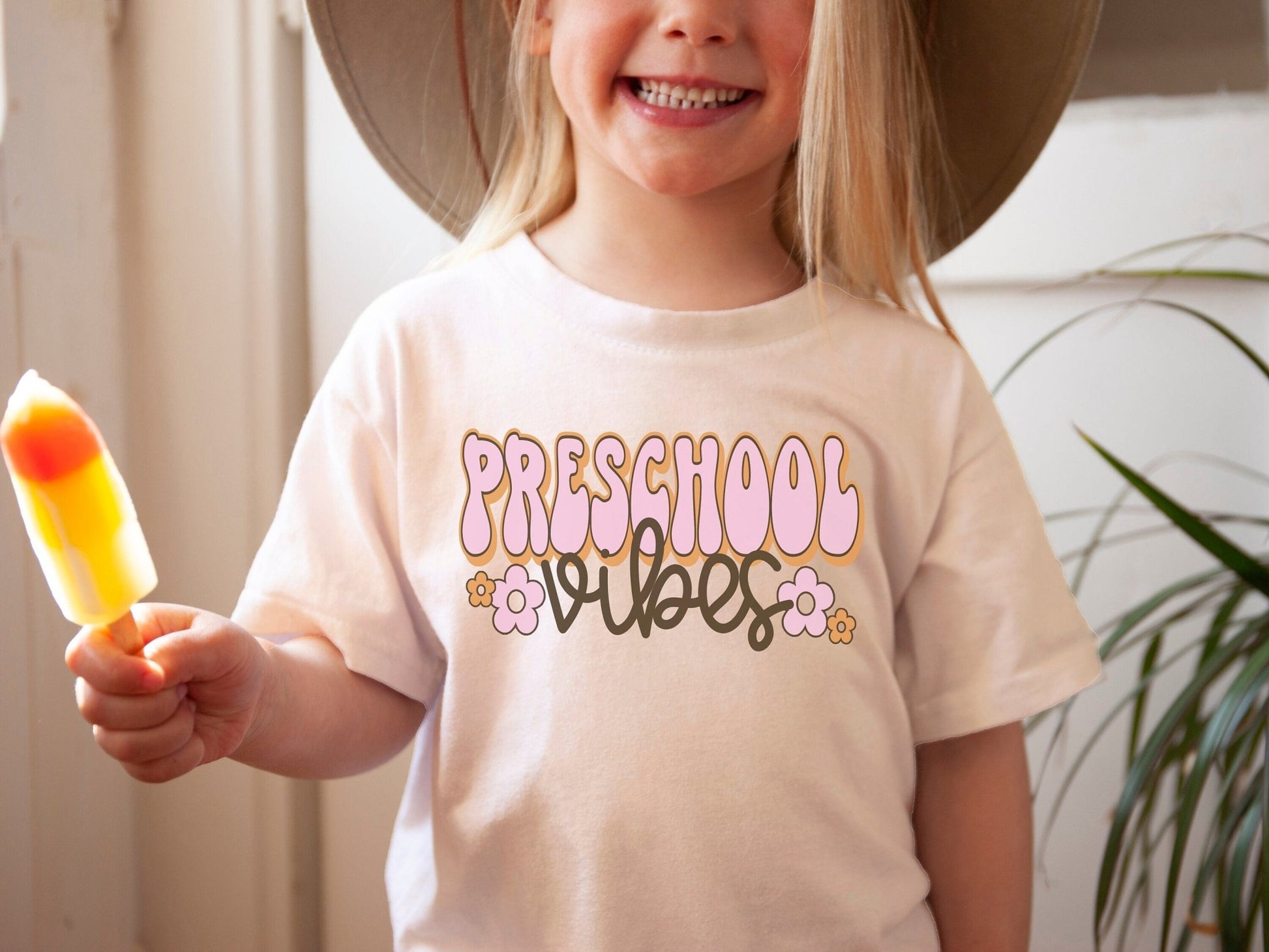 Retro Preschool Vibes First Day of Preschool Shirt - Squishy Cheeks