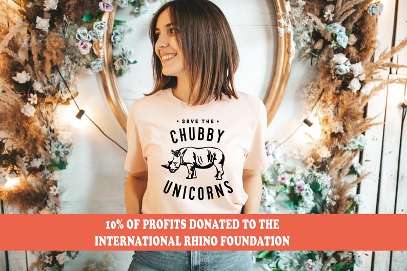 Save the Chubby Unicorns Charity Shirt - Squishy Cheeks