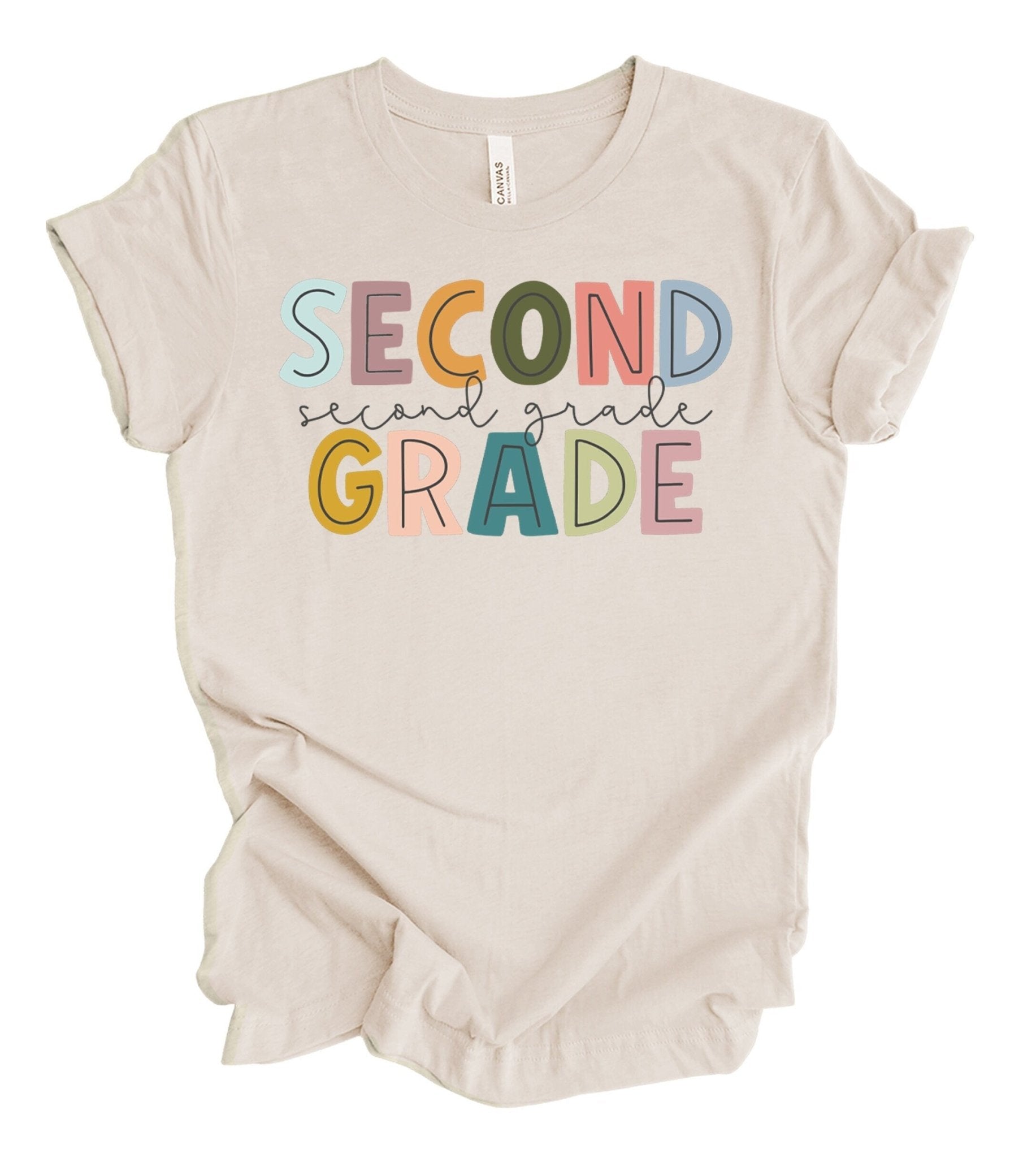 Second Grade Teacher Shirt - Squishy Cheeks