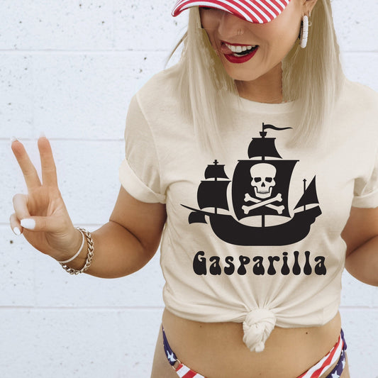 Tampa Gasparilla Pirate Ship Shirt Parade Tampa Bay Pirate Festival 2024 Women's Shirt - Squishy Cheeks