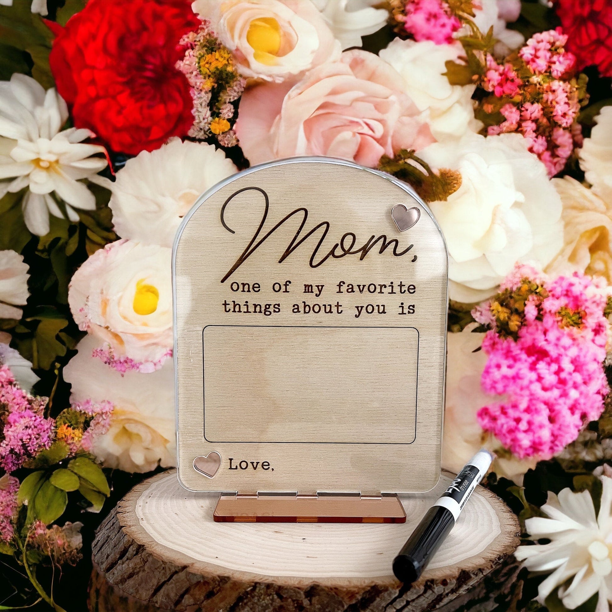Unique Personalized Reusable Sign Gift for Mom - Squishy Cheeks