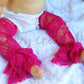 Valentine's Day Lace Leg Warmers - Squishy Cheeks