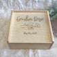 Wood Personalized Keepsake Box Memory Box - Squishy Cheeks